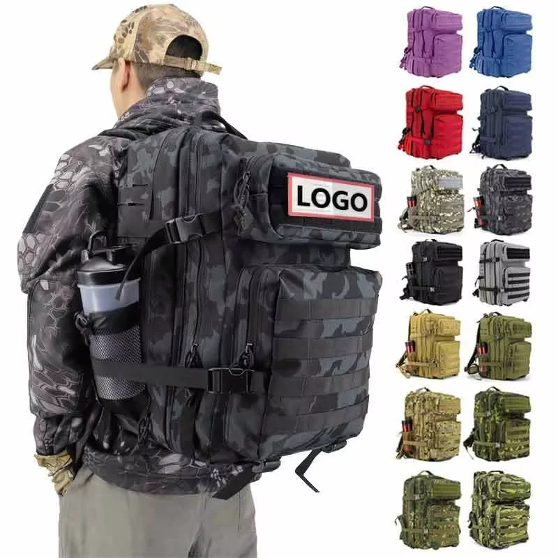 

Large Capacity 45L Camouflage Oxford Cloth Outdoor Tactical Backpack for Hiking Sports - Classic Hot Sale Durable Outdoor Bag