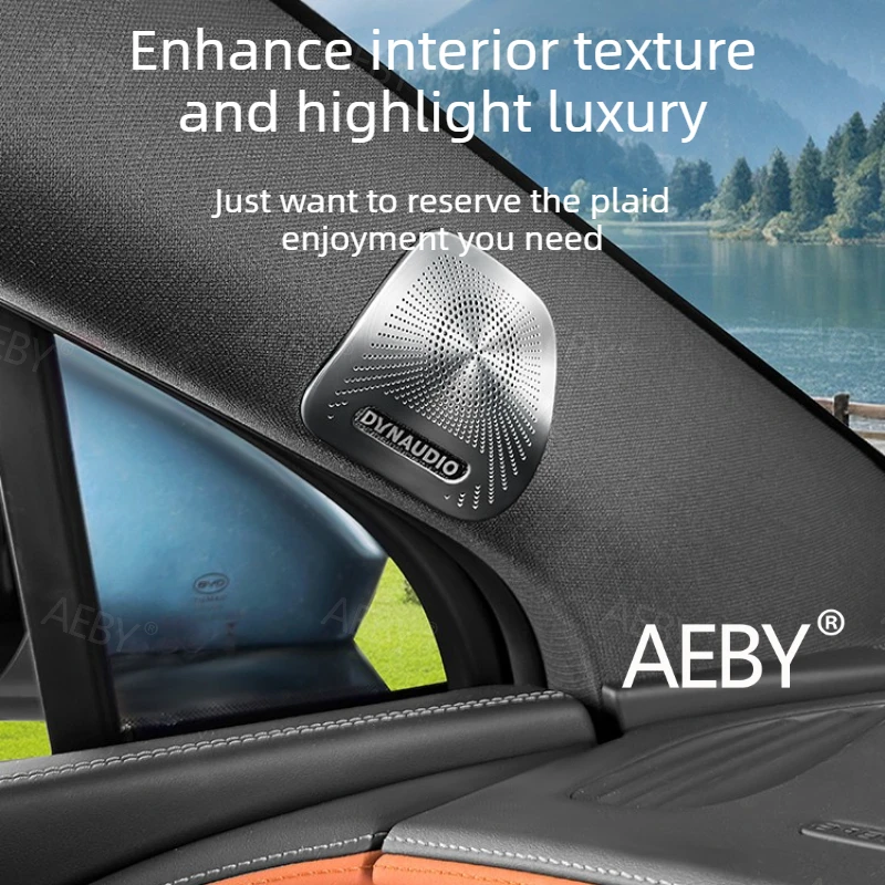 

Для BYD Sealion 7 2024: Накладка на динамик передней стойки, изготовленная на заказ, решетка динамика передней стойки, защита от царапин, для интерьера