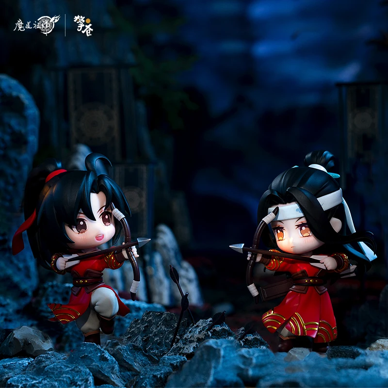 

Original Mo Dao Zu Shi Wei wuxian Lan wangji Anime Figures Toys MDZS Collection Doll Periphery Collectibles Model Girl Gifts