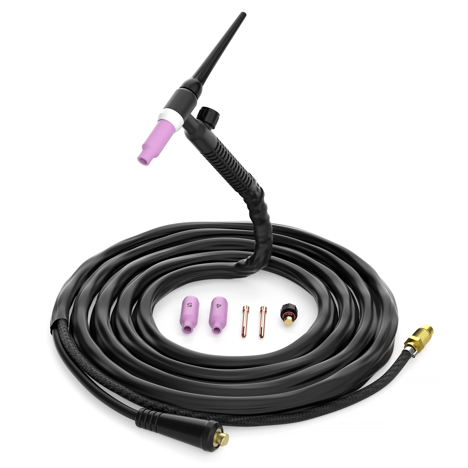 HITBOX WP17V TIG Welding Torch 13ft 4M 140A 150Amp Air Cooled SR-17V TIG Welder   with Europe Plug for Lift TIG