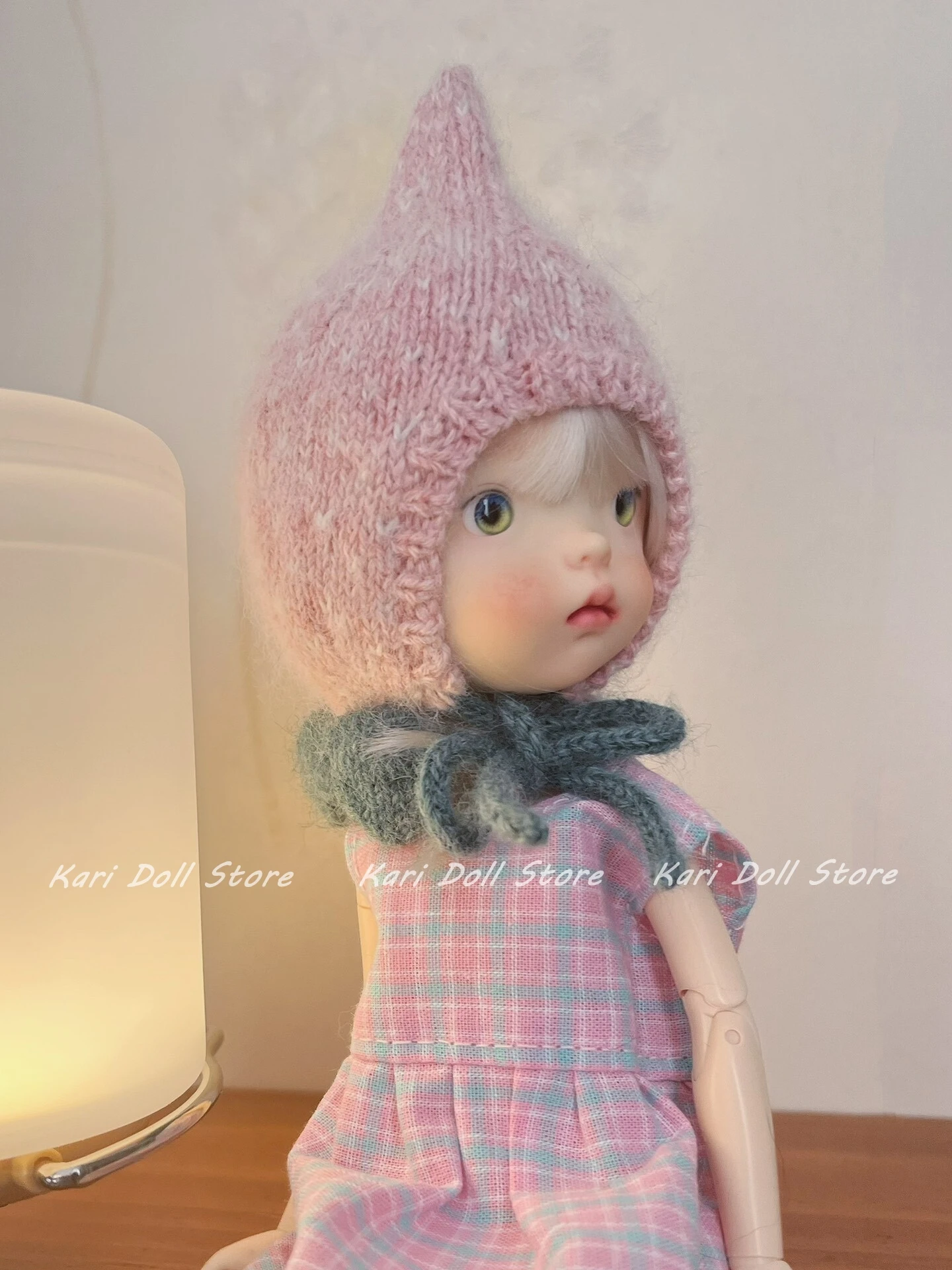 

Kari Doll Pink strawberry hat for Landazz Landoudou Doll 16cm head circumference
