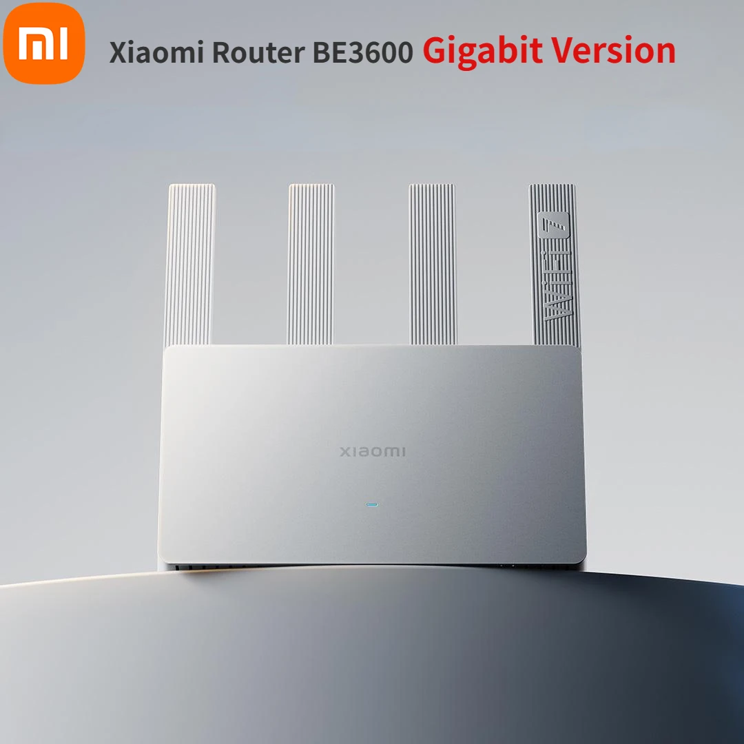 Xiaomi BE3600 Gigabit Version Router WiFi 7 Mesh MLO Dual-Band End Ethernet Port Repeater VPN Networking Gaming Acceleration