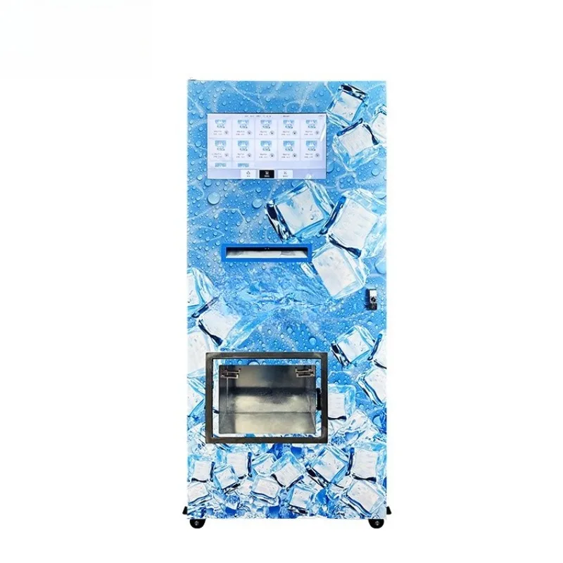 Ice Vending Machine Fully Automatic, Time Saving