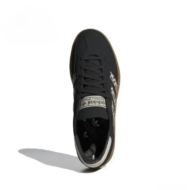 Adidas Originals Bola Tangan Spezial Macan Tutul Hitam Sepatu Skateboard Pria Wanita Fashion Rendah Sepatu Kasual JH9092