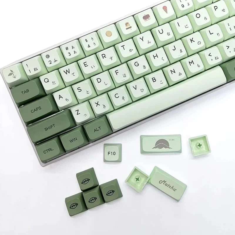 

XDA Profile PBT Mechanical Keyboard Keycaps French Korean Japanese Russian English Set ISO Enter Key Caps for MX Switch