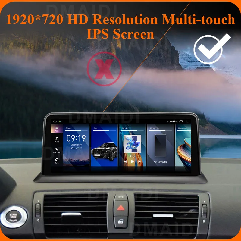 Android 14 Car Video Player For BMW X3 F25 X4 F26 Car Radio Carplay Android Auto ID8 8 Core Car Multimedia Player Navigation 4G