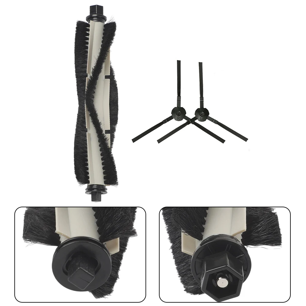 Replacement Roller Brush With 2 Side Brushes For ILIFE A30 Pro Robot Vacuum Cleaner Mop Home Cleaning Tools Spare Accessories