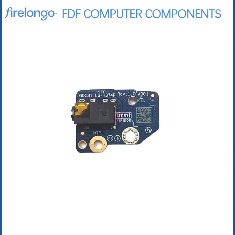 New Original for Dell Latitude 7420 7430 Audio Daughterboard Headphone Jack Board LS-K374P