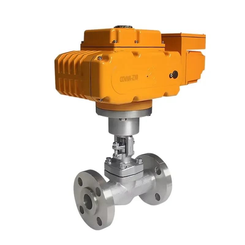 

COVNA B2Bclearance Sale Electric Valve Flanged 3 Inch Stainless Steel Multi Turn Intelligent Electric Steam Globe Valve