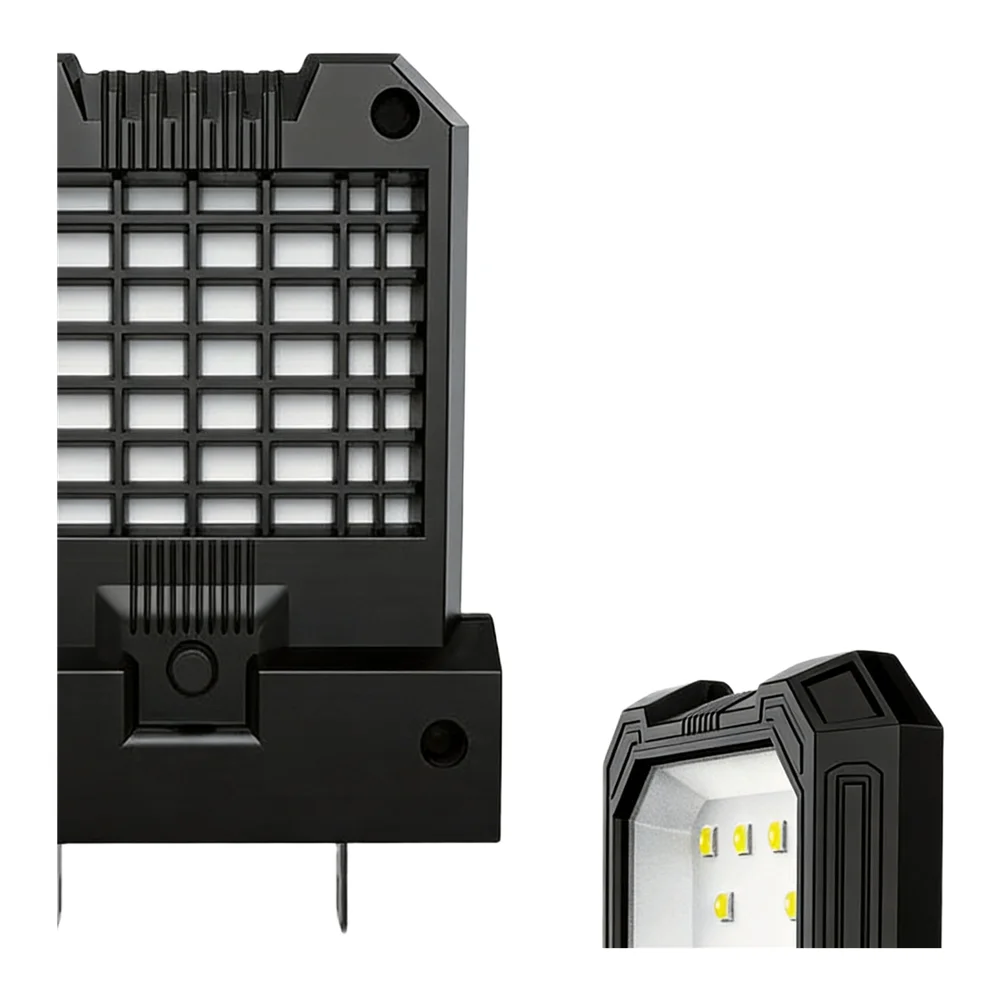 LED Camping Lantern 14W with Compatibility for across For 12V 72V Power Tool Battery Platforms for Reliable for onsite