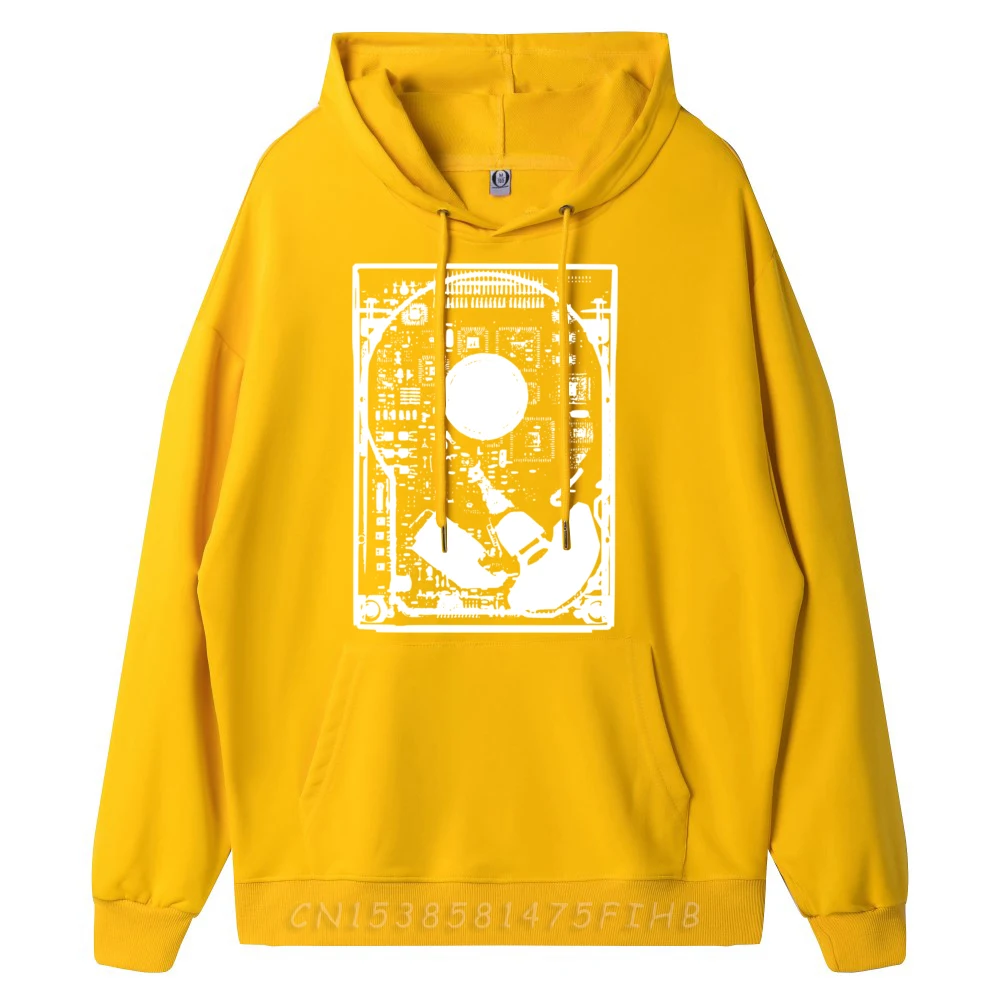 HDD Hard Disk Programmer Computer Techie ITler Admin Designer Hoodies Female SOFT Funny Shirt Outdoor