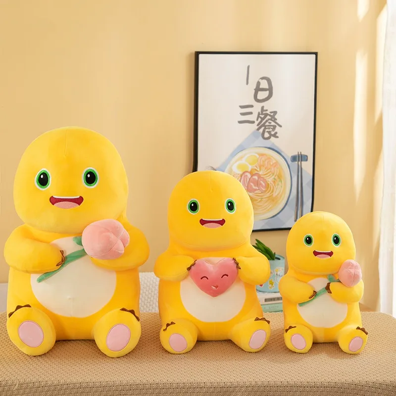 

35cm Kawaii Donut Milk Dragon Plush Toy Cartoon Cute Dinosaur Plush Doll Sleeping Pillow Giving Girlfriend Birthday Gift