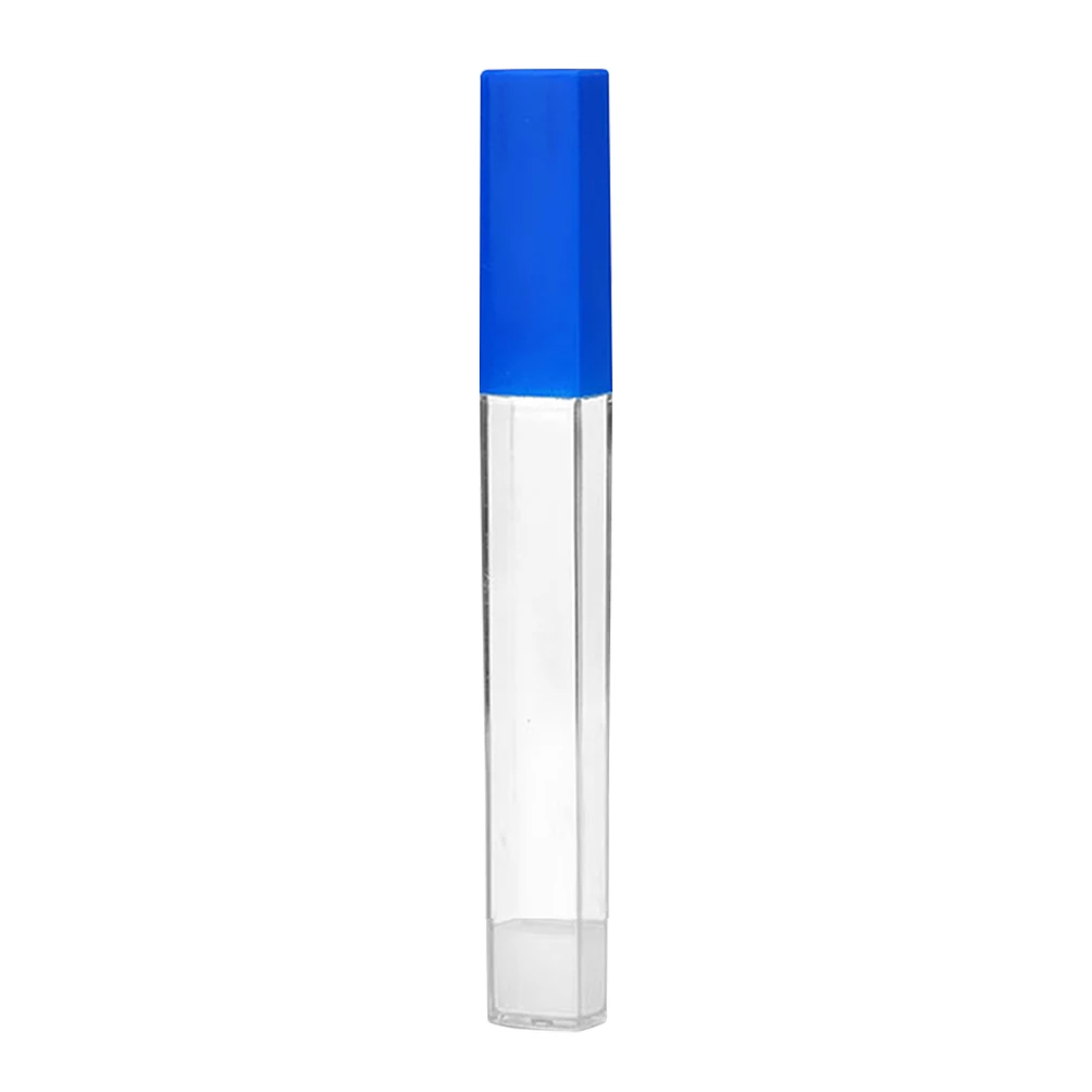 

Thermometer Protective Plastic Container Acupuncture Tools Storage Tube with Lid Compact Plastic Acupuncture Container