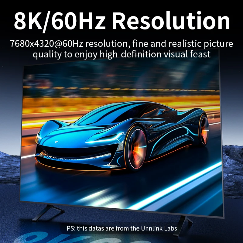 Unnlink 4K 144 هرتز USB C إلى HDMI Video Switch 5 In 1 Out 8K 60 هرتز Thunderbolt 4 HDMI Splitter لجهاز Macbook Mac Mini Window PS5 إلى TV