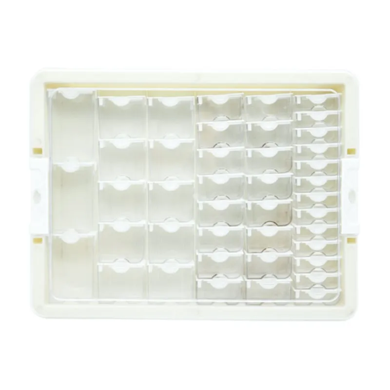 Factory Direct Supply Explosion Type 78 Grid Diamond Bead Storage Box Transparent Plastic Box