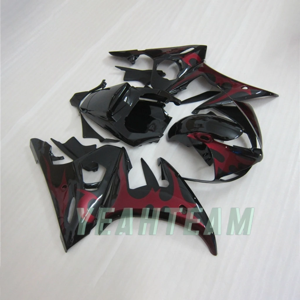 Fit for Yamaha YZF R6 03 04 05 Fairings YZF R6 2003 2004 2005 Motorcycle Bodywork Prime Injection Mold Free Custom