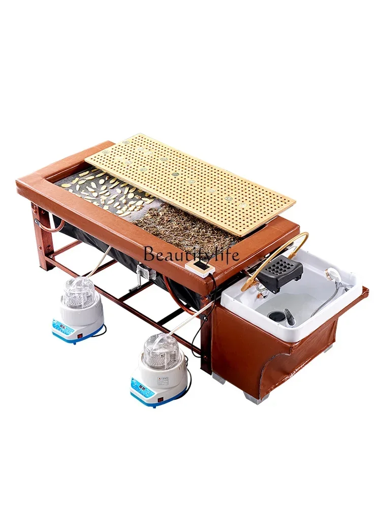 Constant Temperature Water Circulation Instrument Medicine Steaming Bed Beauty Salon Moxibustion Physiotherapy Integrated Bed