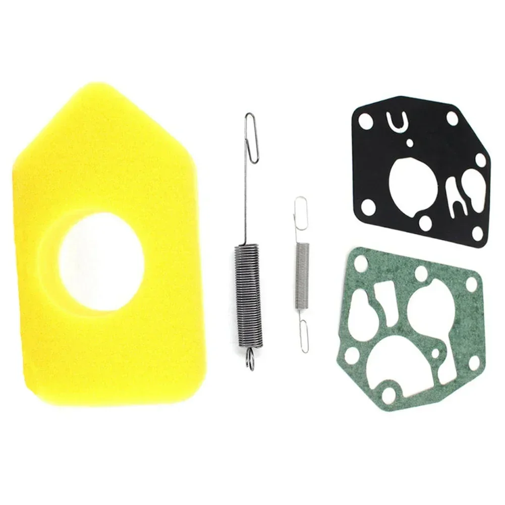 2pcs Governor Springs+1pc Air Filter+2pcs Diaphragm For Sprint Classic Motors 691859 692211 Garden Power Tool Accessories
