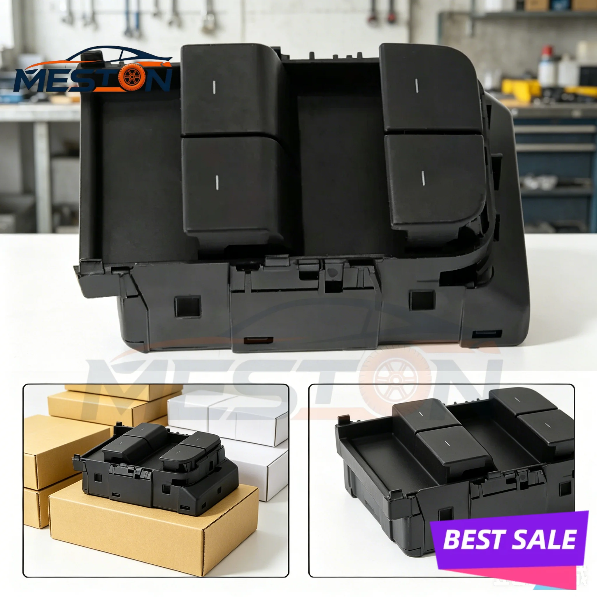 

NEW Window Control Switch Button For Tesla Model 3 Y 2021-2023 Front Left 1081037-02-G Power Accessories