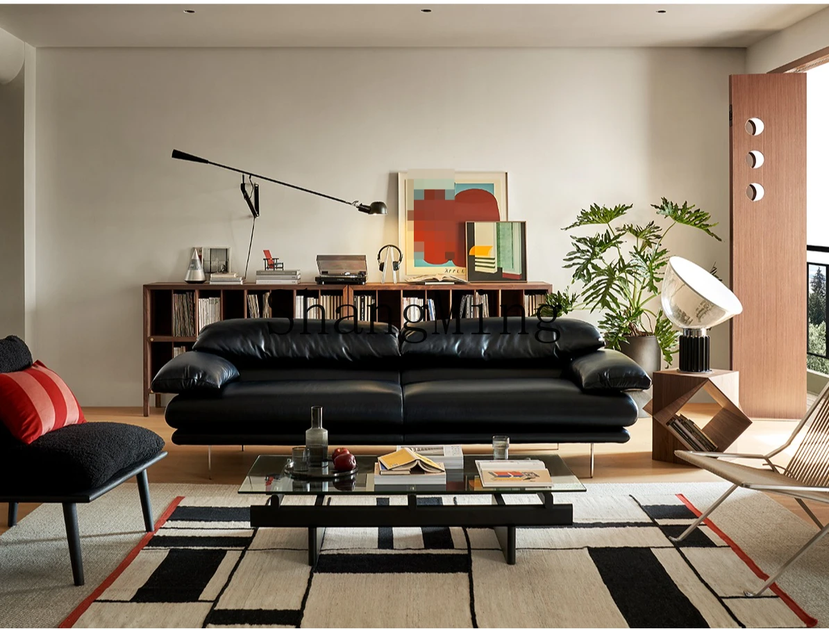 ZYY Black Walnut Record Cabinet Home Shelf Vinyl Record Storage Locker