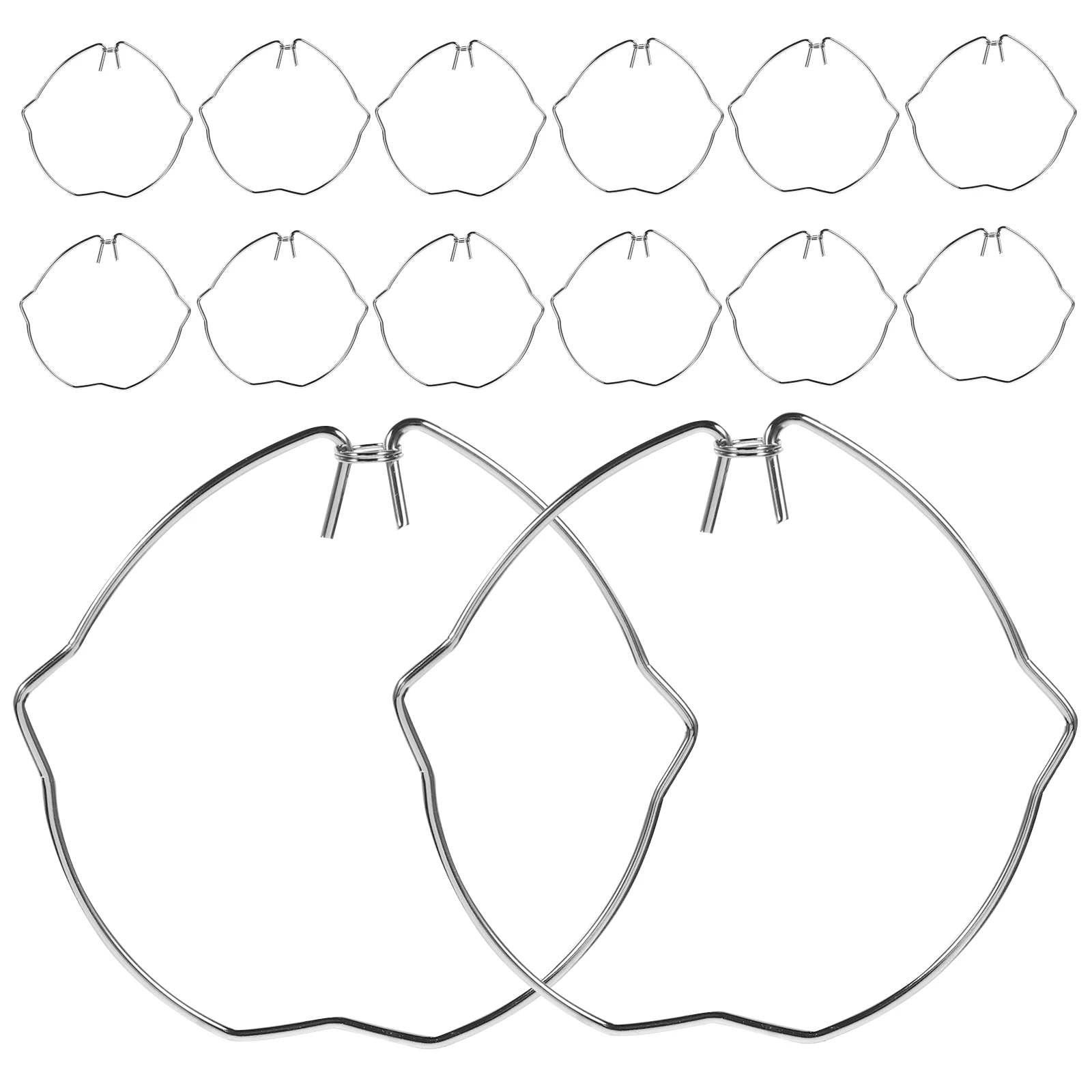 

50Pcs Stainless Steel Lamp Circlip Spotlight Fixing Buckle Versatile Lamp Retaining Ring Fixture Spring Clip Downlight