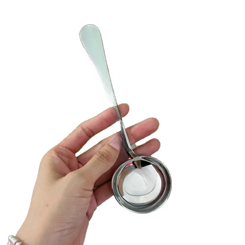 

316 stainless steel round head large spoon spoon children's household rice spoon