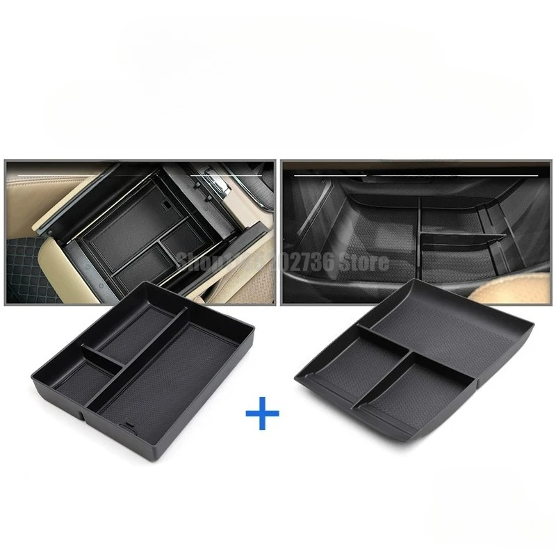 Auto Centrale Armsteun Opbergdoos Inhoud Middenconsole voor Trumpchi GAC GS8 2022 2023 2024 2025 Armsteun Opbergdoos