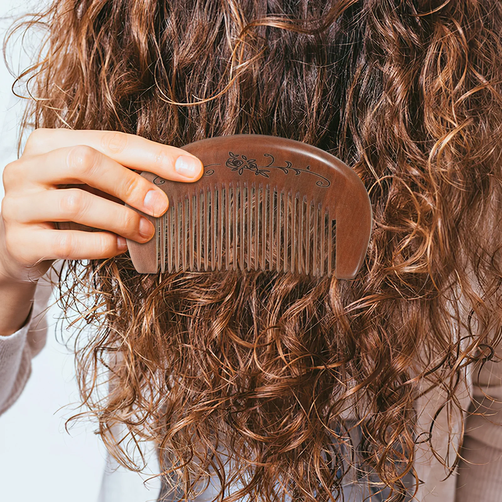 

2 шт. 11X5,5X1,5 см расческа из персикового дерева, расческа для волос из натурального дерева для женщин, гладкая антистатическая массажная стимуляция кожи головы, портативная дорожная расческа