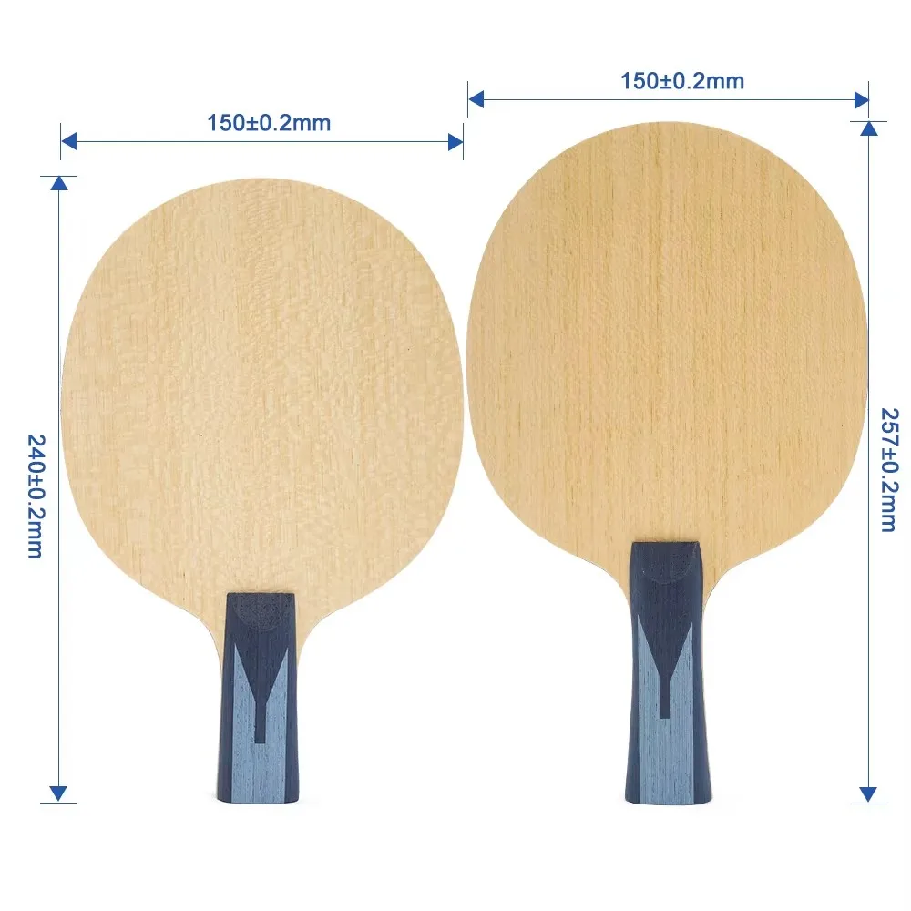 

Fast dispatch professional Adults pure wood table tennis blade ping pong racket table tennis baseboard
