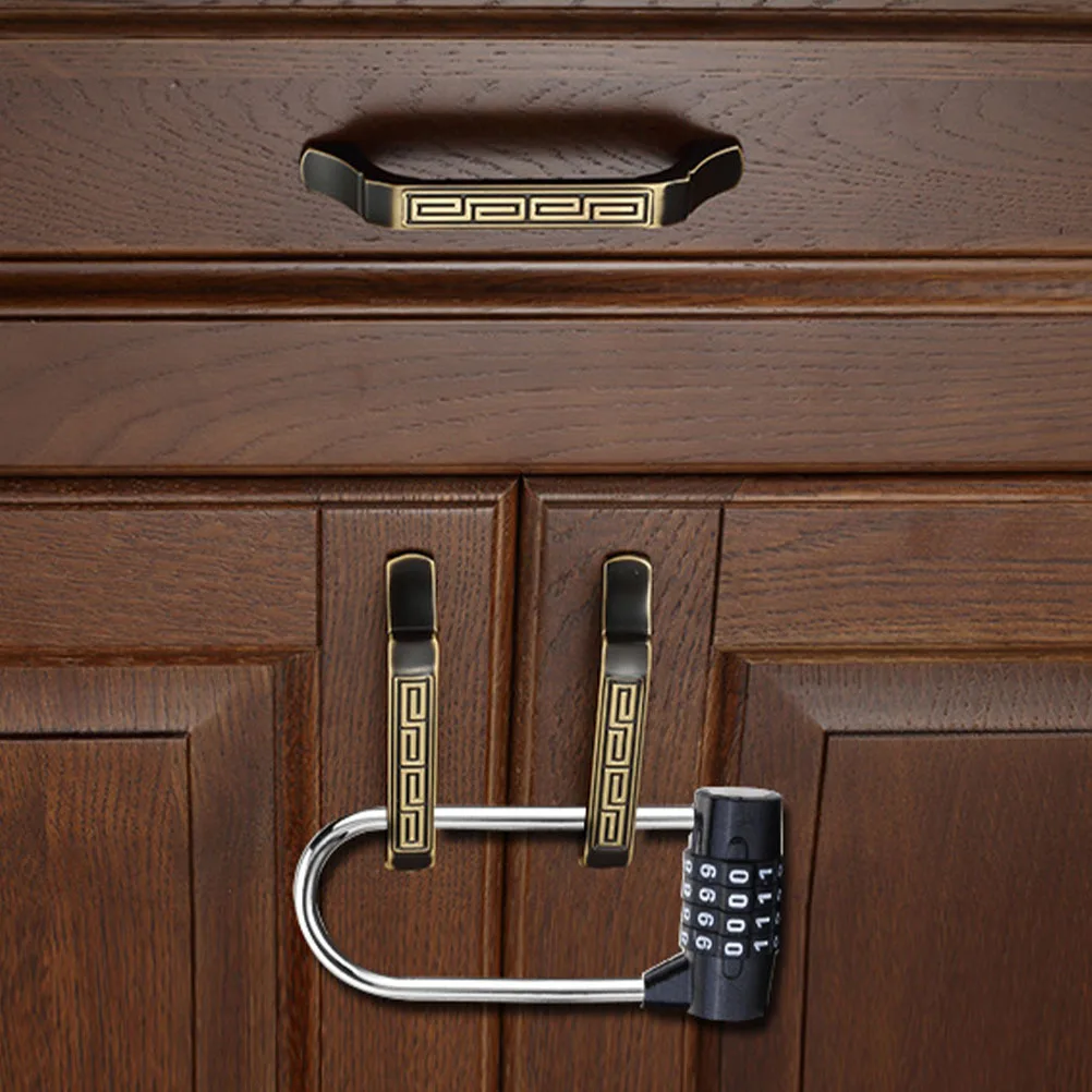 

4 Digit Combination Padlock Password For Gym School Office Toolbox Sturdy Metal Safety Lock Re-Settable Anti-Theft 4 Digit