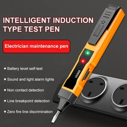 70-250V Electric Indicator AC/DC Voltage Meter Electric Voltage Detector Pen Non-contact Inductive Voltage Tester Pen