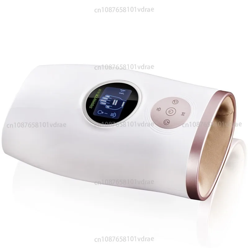 Hand Massager with Heating Airbags and Air Pressure Finger Joint and Palm Massager with Acupressure Kneading
