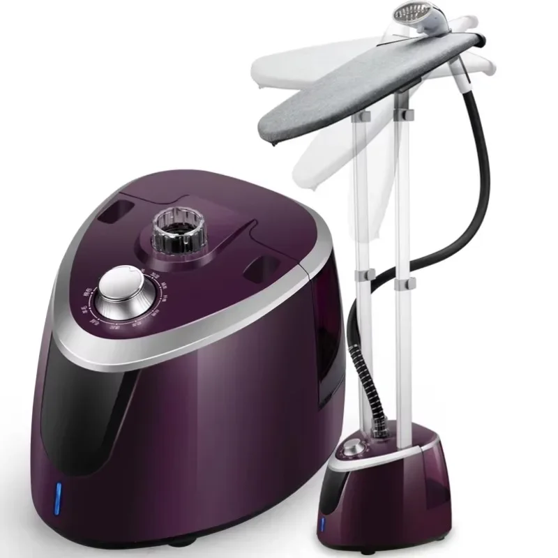 

1800W double rod clothing steamer vertical plate steamer adjustable iron electric clothes ironing machine