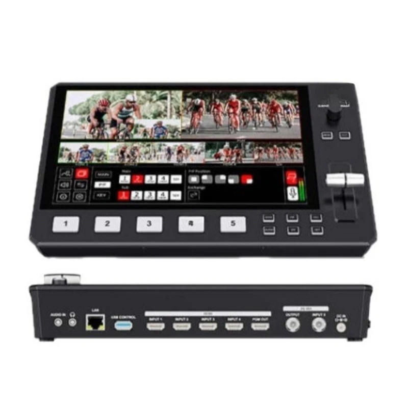

10.1 inch touch screen HDMI multi-position high definition video streaming, live SDI guide station
