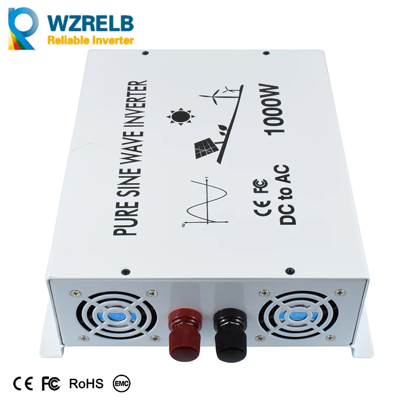 

1000W Off Grid Pure Sine Wave 24V to 220V Solar Power Inverter Generator 12V 36V 48V 110V DC to 100V 120V 230V 240V AC Converter