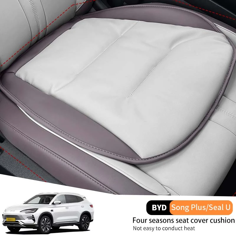 

For Byd Song Plus Seal u Dmi EV 2020-2025 Car Seat Cover Cushion Leather Waterproof Protective Mat Wear resistant Pad Interior