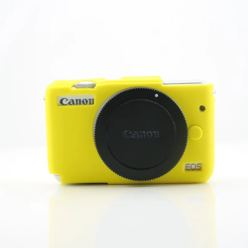 Silicon Sleeve Armor Case Body Cover Protector Frame Skin for Canon EOS M10 EOSM10 Mirrorless Camera Shell Protective Soft Bag