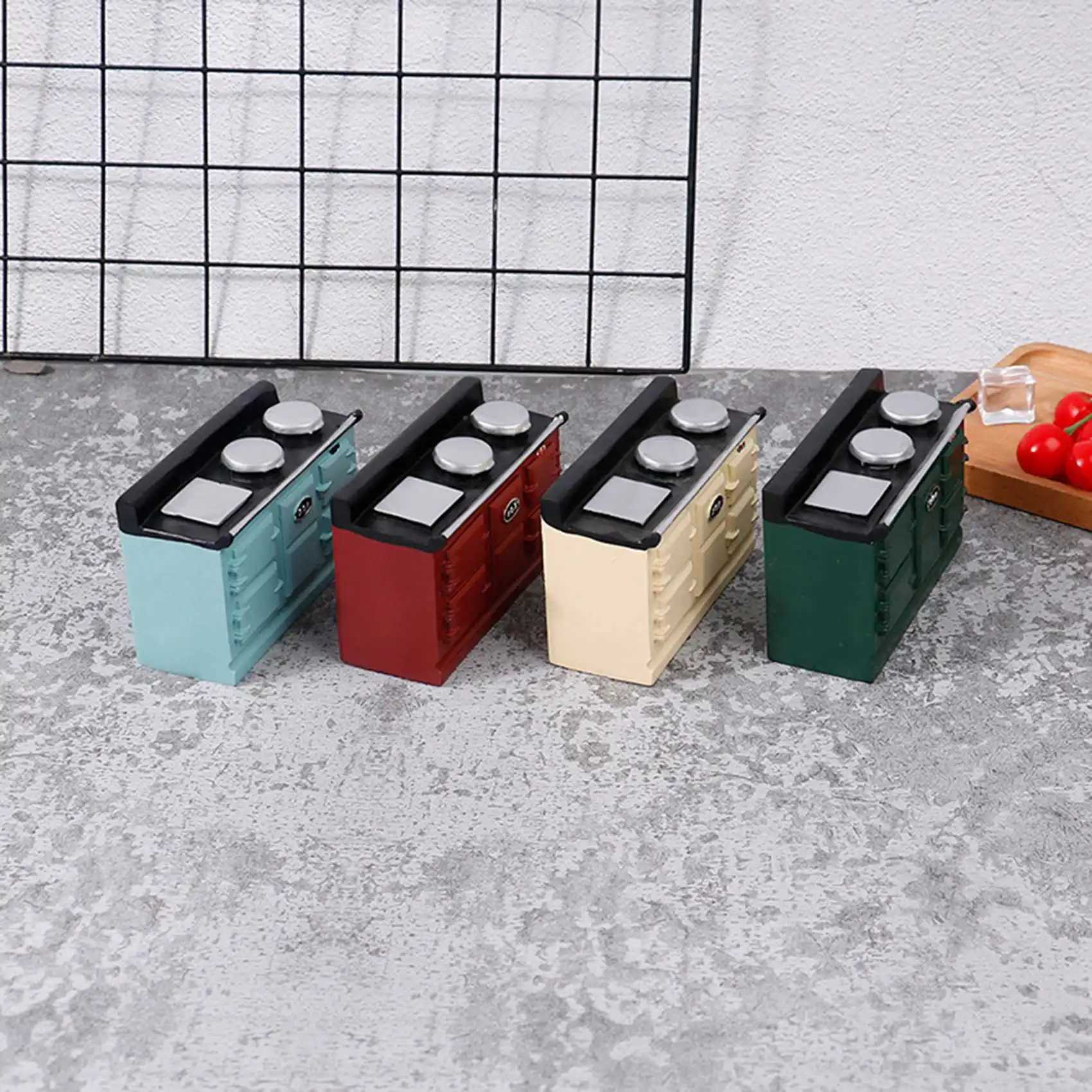 موقد غاز مصغر ثلاثي الفتحات ، موقد ناقل للحرارة ، أبيض حليبي ، إكسسوارات ، من الملحقات