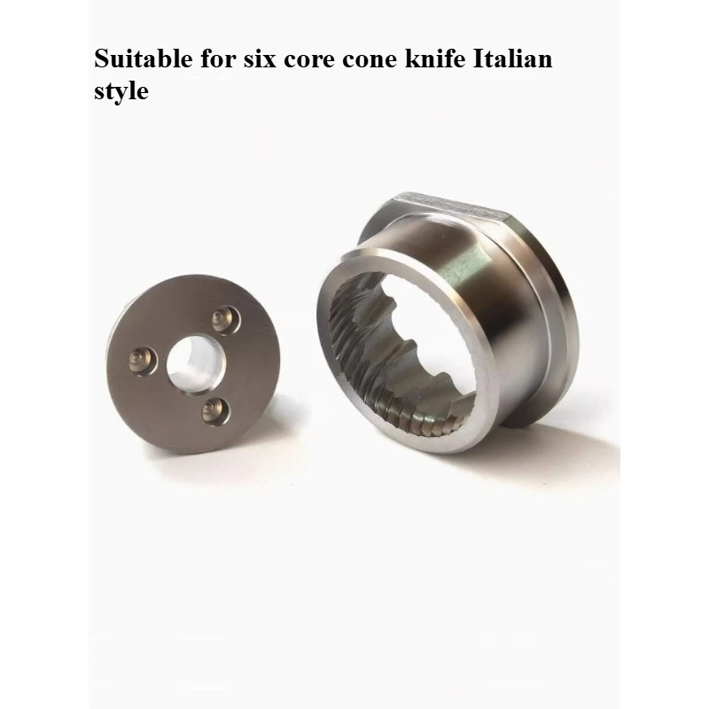 

Подходит для шестизвездочного кофемолки из нержавеющей стали, 48 мм, шлифовального диска, шлифовального сердечника, лезвия