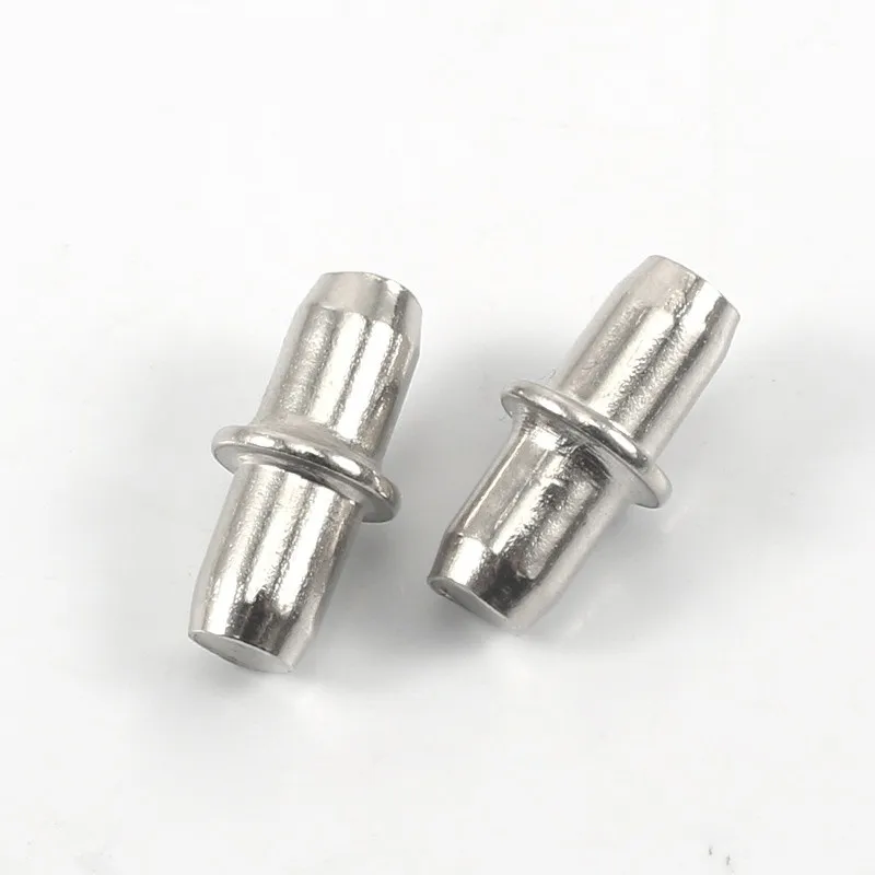 Shelf Support Pins 16 pcs, Iron Metal Material, Rust Resistant Finish, for Wardrobe Shelf Support, Multipurpose