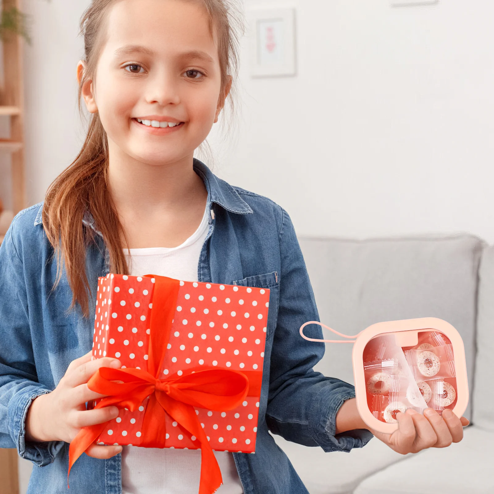 

2Pcs Hairband Organizer Small Multifunctional Storage Boxes ABS Tpe Material Desktop Organizers Jewelry Box Home Decor