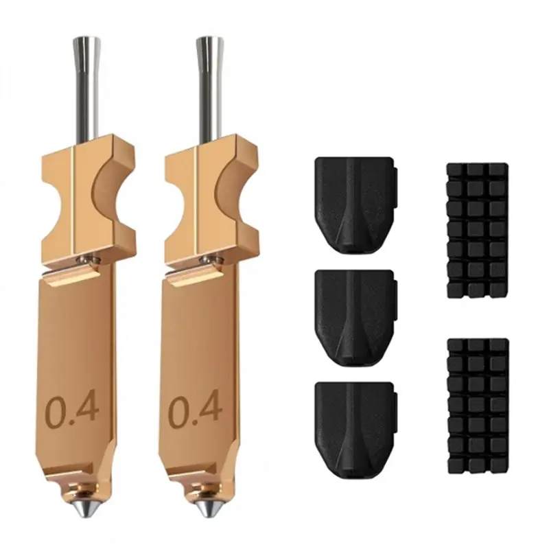 

Для модернизированных аксессуаров Flashforge Adventurer 5X AD5X, детали 3D-принтера, комплект Hotend 0,4 мм для Flashforge AD5X