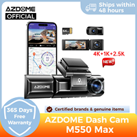 AZDOME 4K Dash Cam M550 Max Built-in GPS Wifi Camera Car DVR 3.18”Screen Night Vision 24H Parking Monitor Support Rear Cam