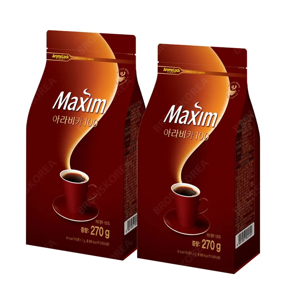 East-West Maxim Arvika 100 270g X 2 pieces of refillable egg coffee Black