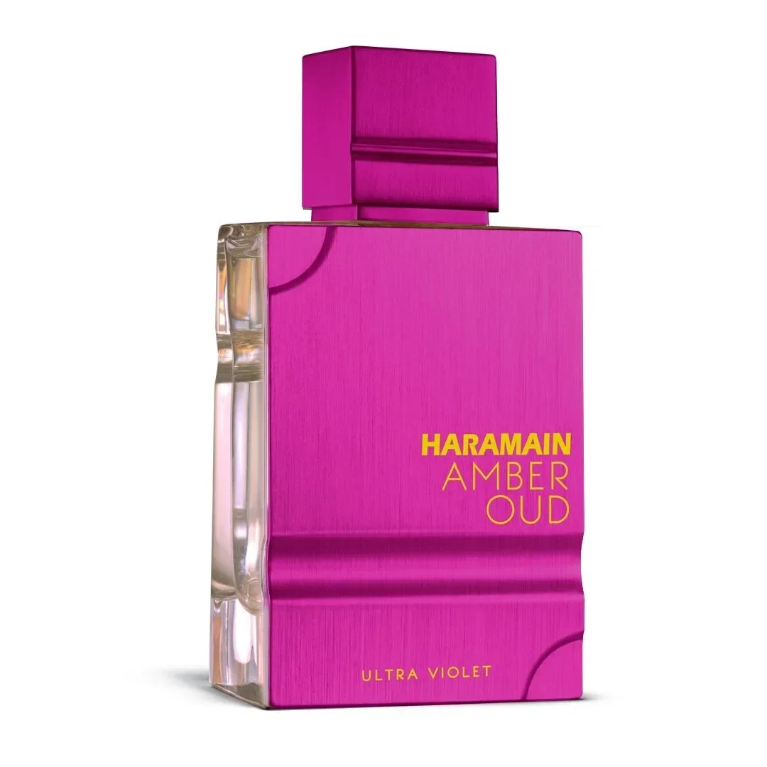 Al Haramain Amber Oud Ultra Violet EDP 2.0oz - عطر كهرماني زهري يدوم طويلاً للجنسين، هدية مثالية لعيد الميلاد