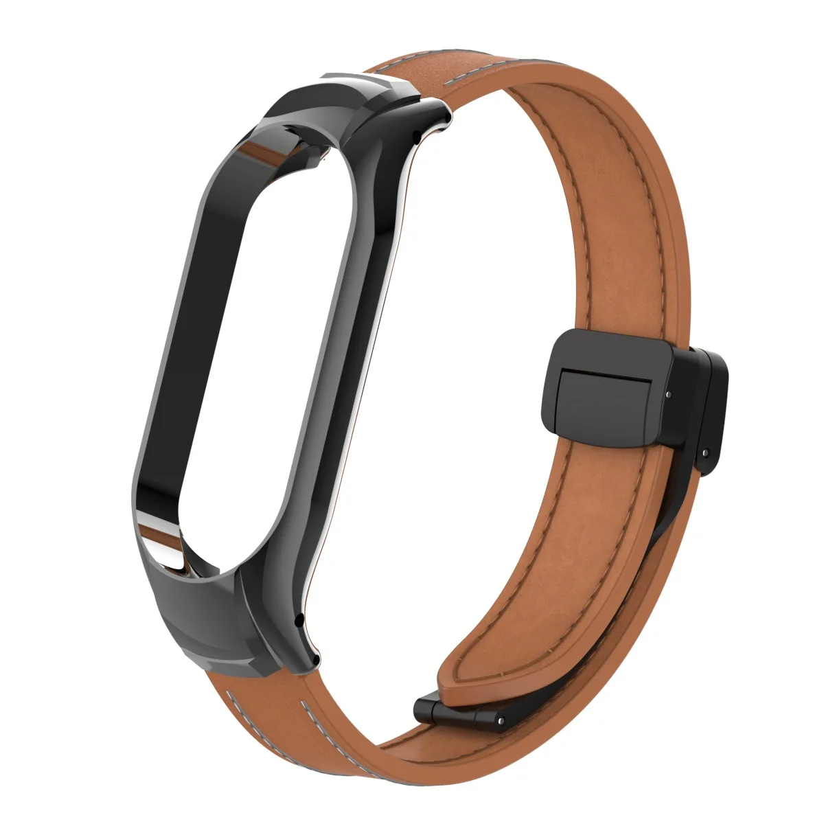 Strap For Mi band 7 6 5 Bracelet Sport belt leather watchband replacement Smartwatch bracelet for Xiaomi mi band 3 4 Wrist strap