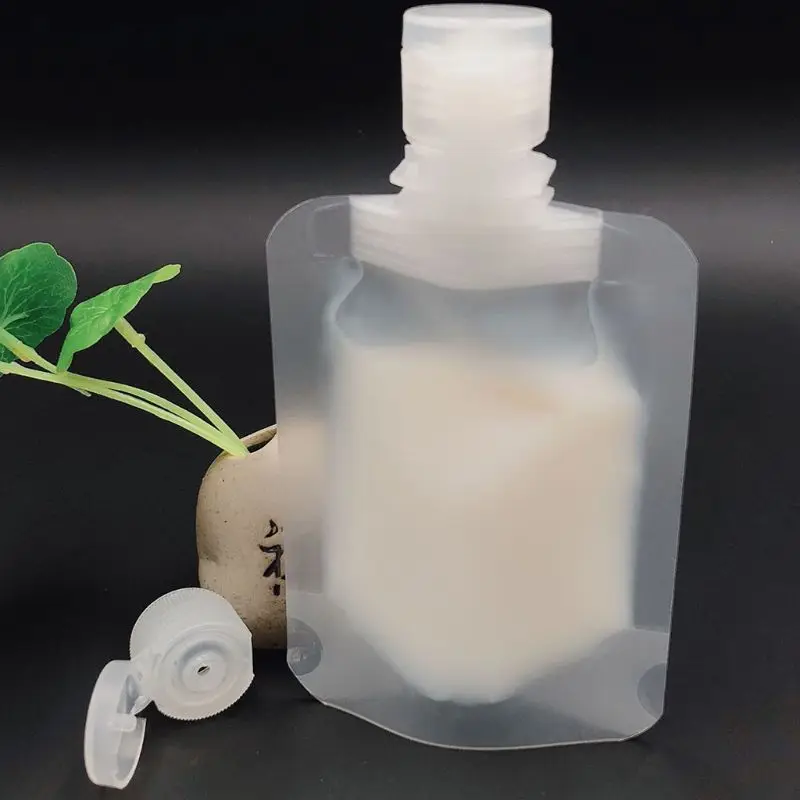 d'emballage à clapet Transparent rechargeable, 5 pièces, pochettes vides à presser, livraison directe