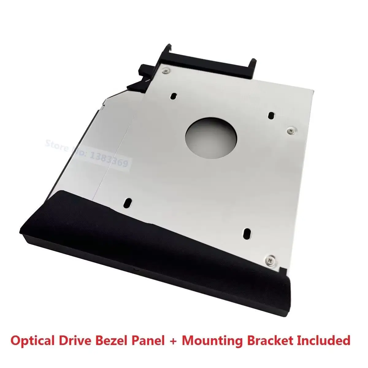 With Bezel Faceplate Front Panel 9.5mm 2nd 2.5 Hard Drive SSD HDD Optical bay Caddy Bracket for Lenovo IdeaPad Y500 Y500N Y510P