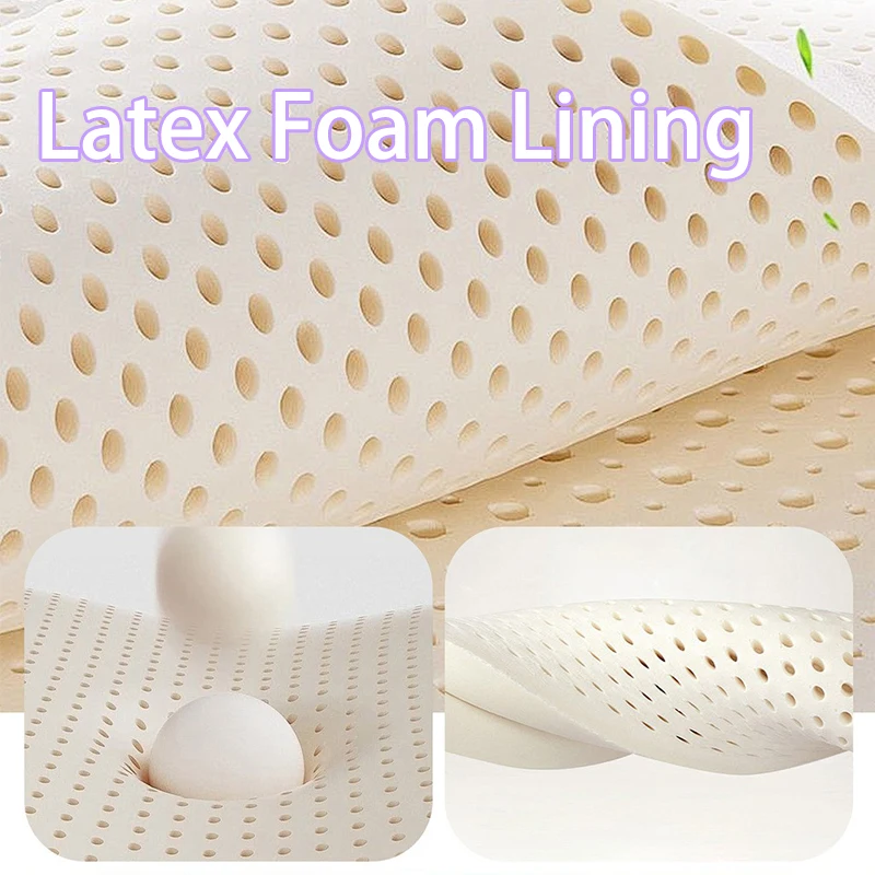 1Pc Latex Car Front Seat Cushion Universal Breathable Pad Four Seasons All Weather Auto Interior Seat Protector Accessory