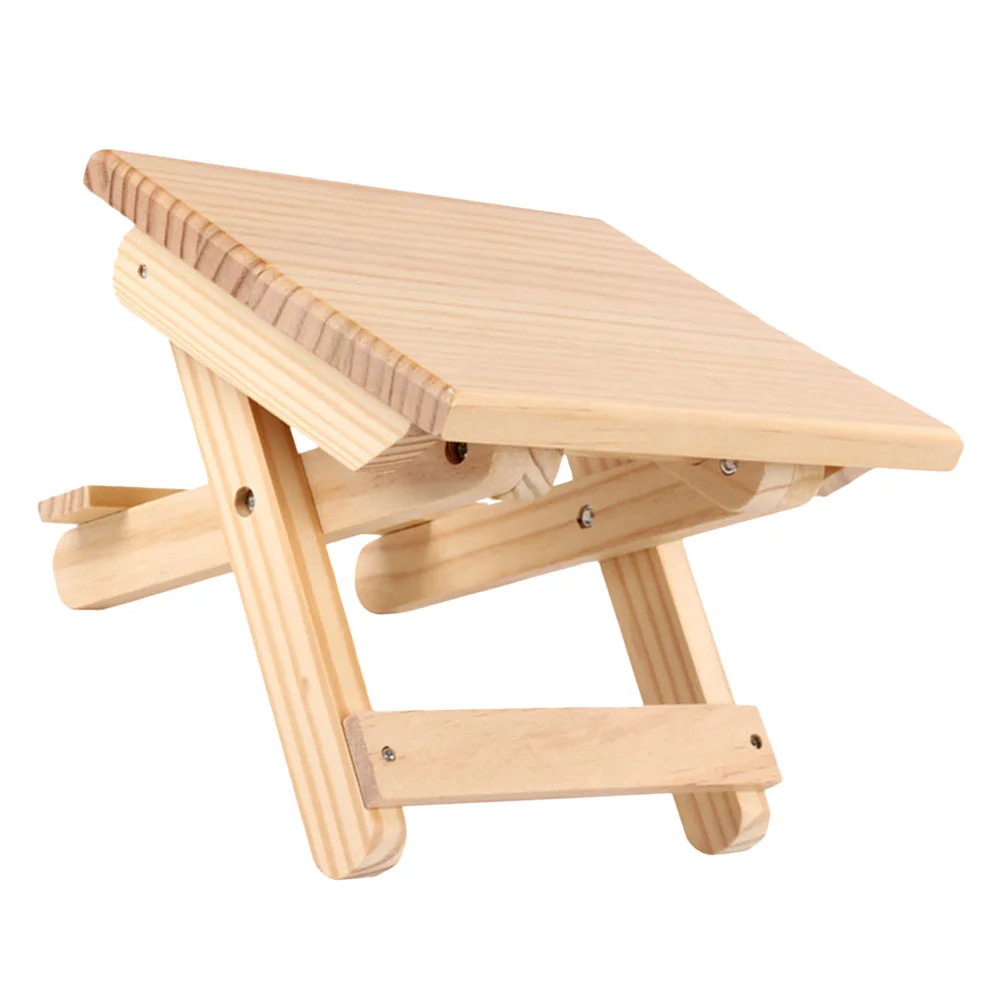 

Chair Stool Folding Camp Outdoor Wooden Foldable Taboret Portable Chairs for outside